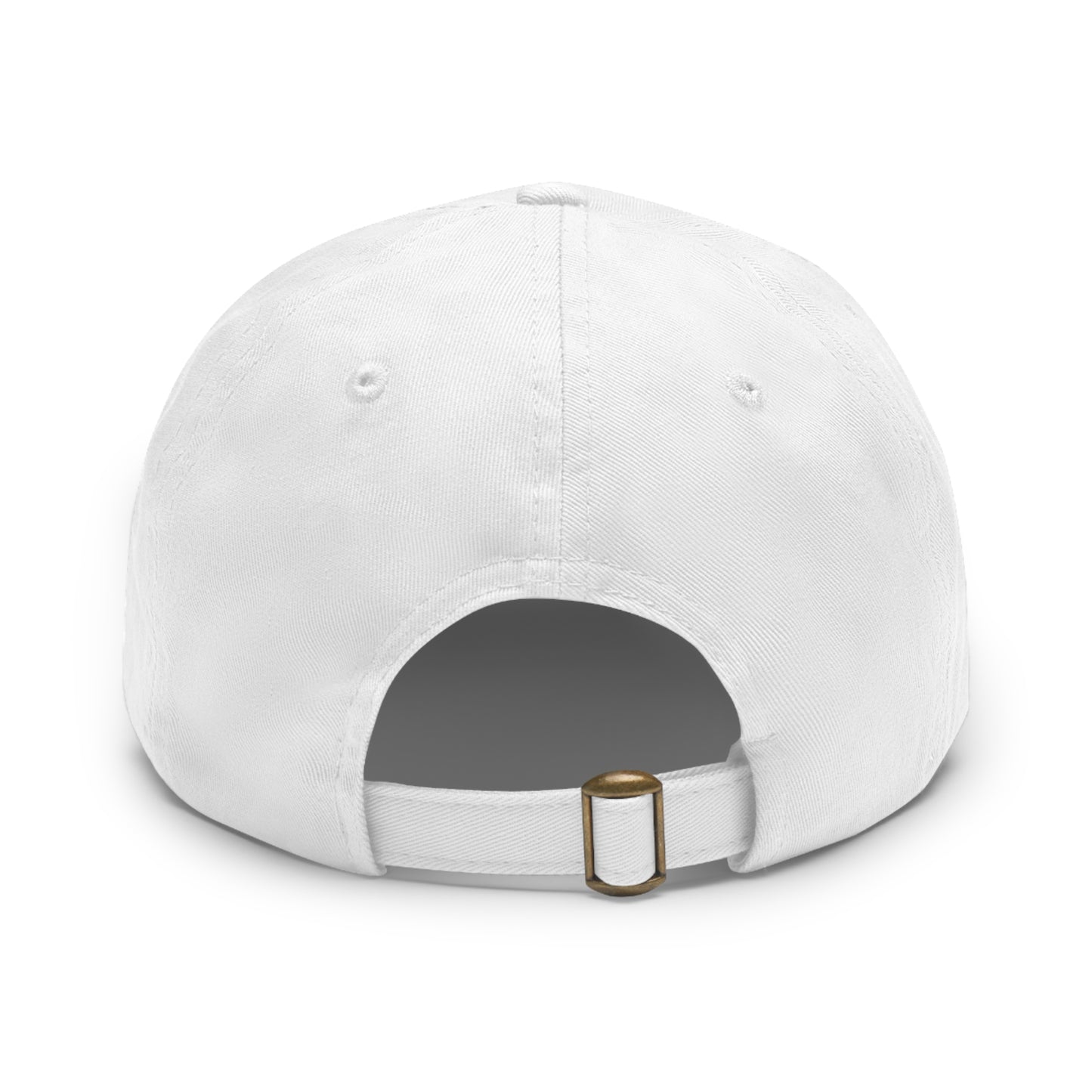 I love NY hat with Leather Patch (Rectangle)