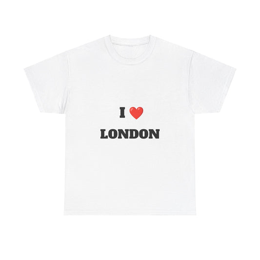 I Love London Heavy Cotton Tee